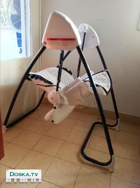 качель и стульчик для кормления (два в одном). Качель для