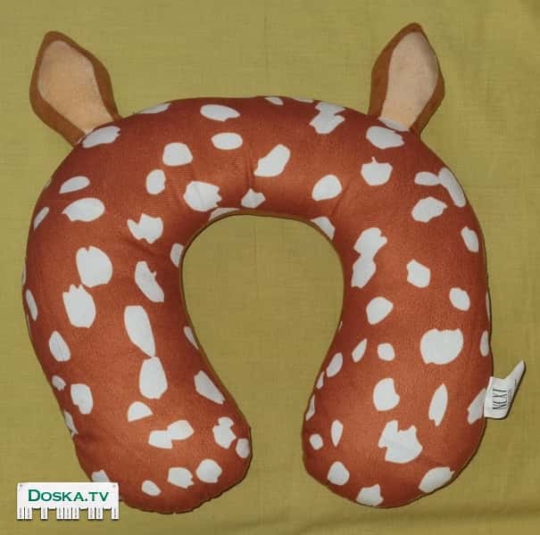 Мягкая игрушка-подушка для шеи