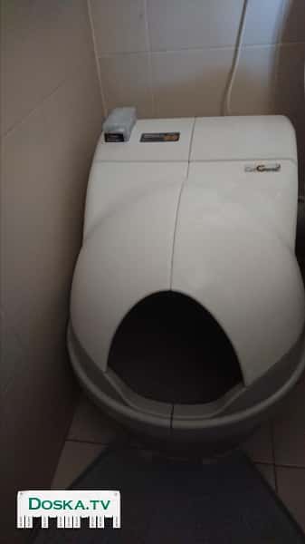 CatGenie туалет автомат моющейся автоматически. Для кошки и мелких собак.