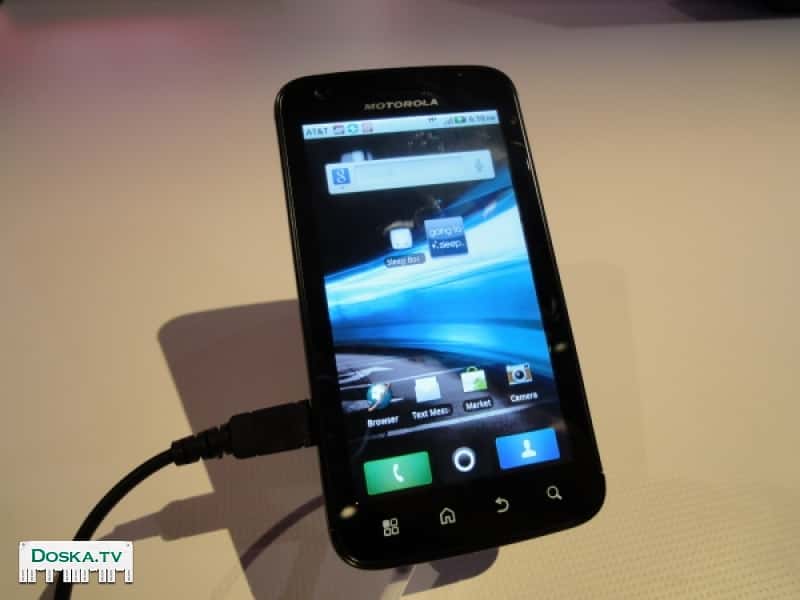Motorola Atrix 4g - двух ядерный NVIDIA Tegra 2 AP20H