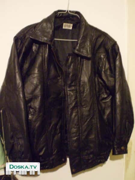 Куртка кожаная б/у немного, на рост около 160-165 см; куртка