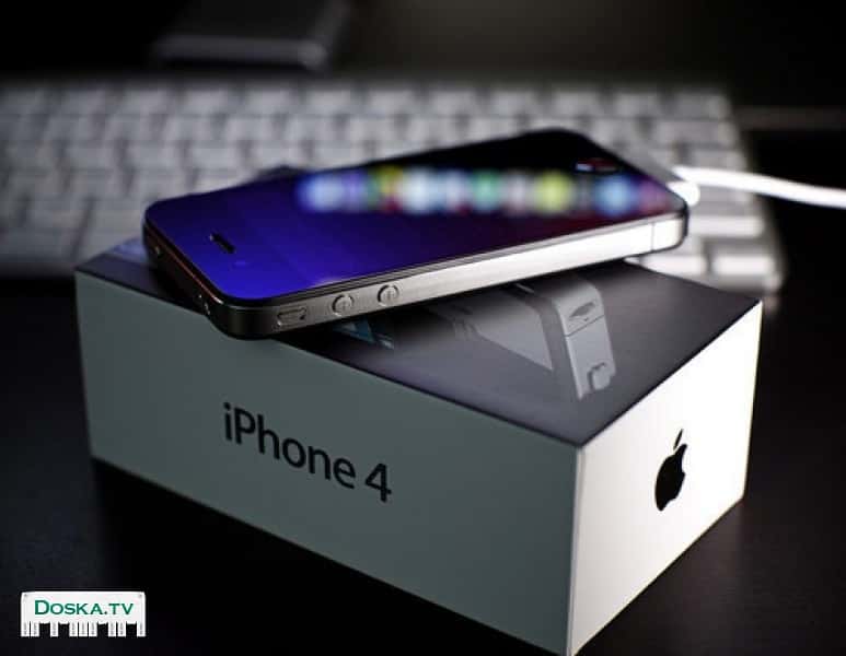 iPhone 4 открыт на пелефон, как новый