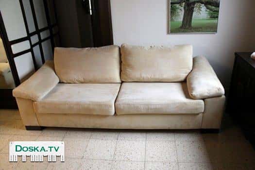 Мягкая мебель для салона – 3+1.5 с обивкой из микрофайбера