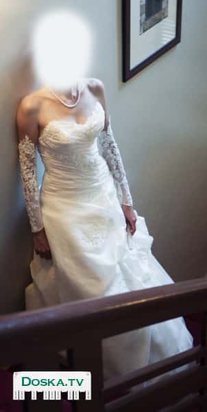 Как новое, в идеальном состоянии. Размер М, цвет белого шампанского