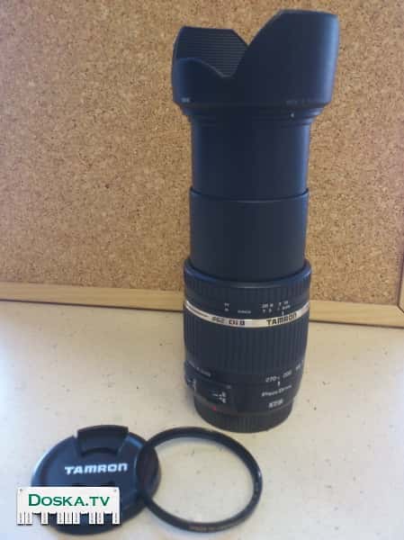 продаю объектив для DSLR-камер CANON: Tamron AF18-270mm F/3.5-6.3 Di II