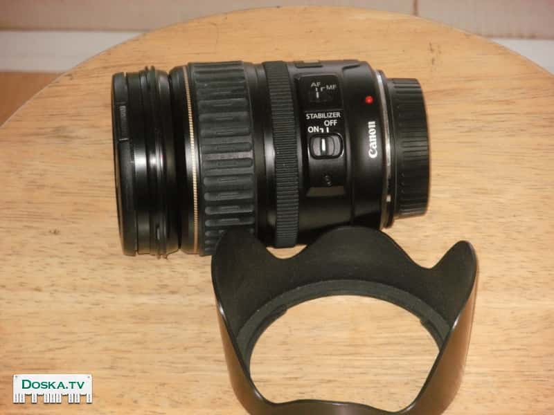 Объектив Япония санон 28-135, дифрагма 3.5-5.6, стабилизатор изображения, автофокус, 3