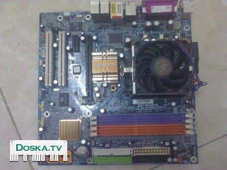 для компьютера, все б/у: -материнская плата с кулером GIGABYTE GA-K8N51GMF-9