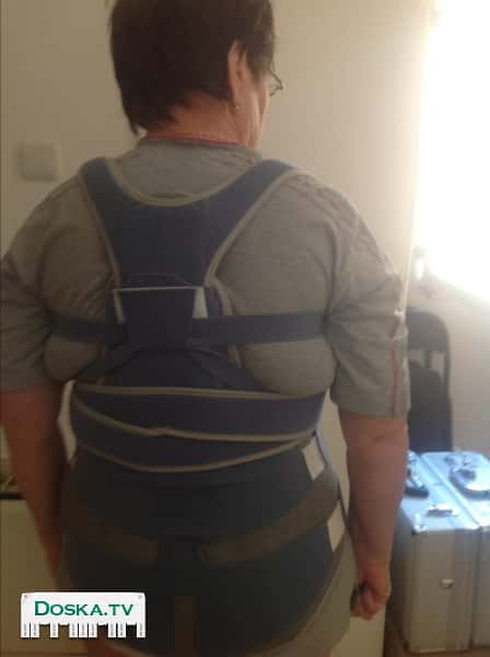 ортопедический жесткий корсет б/у  1,5 месяца. ( THUASNE MEDICAL