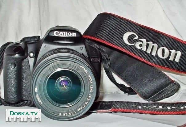 фотоаппарат Canon EOS 500D / Rebel T1i с обьективом Canon