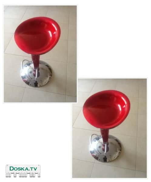 Два барных стула по случаю отъезда заграницу