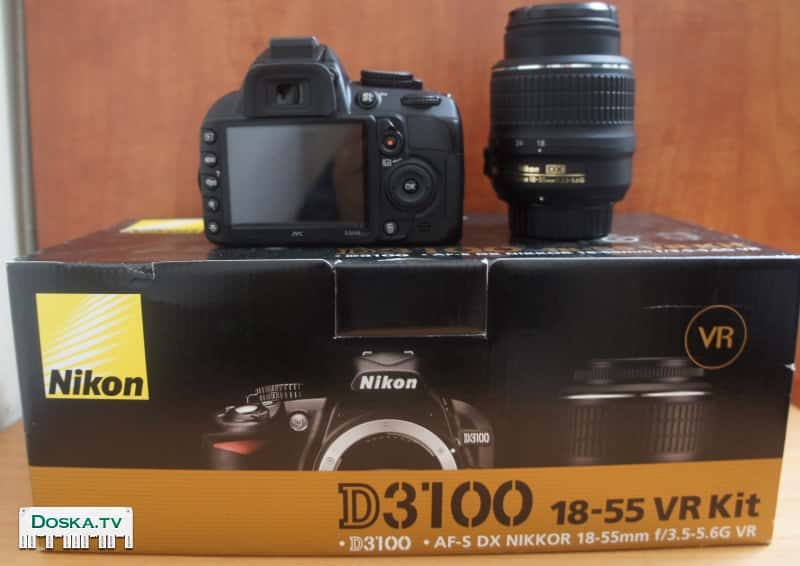 nikon 3100d kit совершенно новый фотоаппарат, не был в употреблении,
