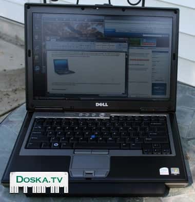 отличный ноутбук Dell model D630 CPU : Intel® Core™2 Duo