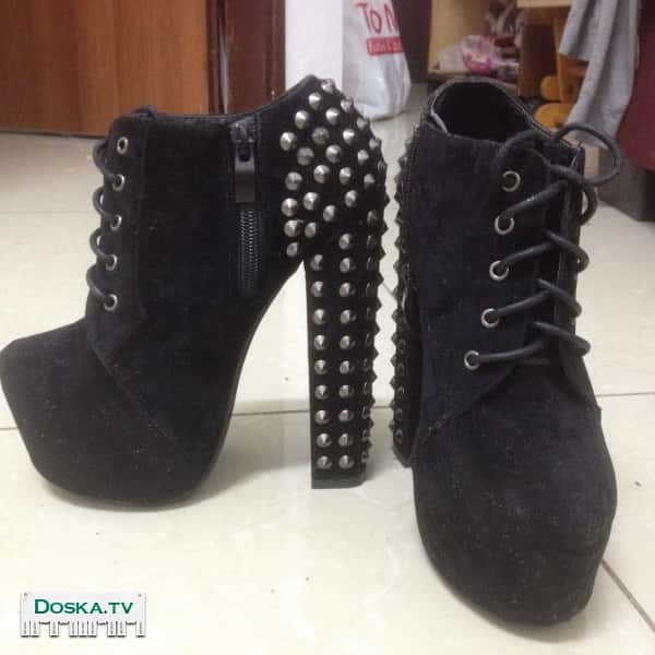 ботильоны, одевала один раз, не подошли.