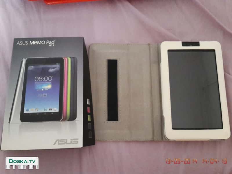 таблет Asus MEMO Pad HD7, белый, без единой царапины, с