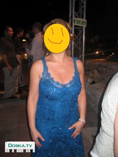 Вечернее платье цвета туркиз,12 размер (46).  Было в носке