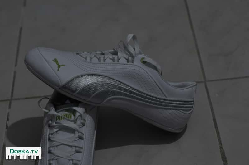 кроссовки женские puma ,белого цвета . очень классные ,качественные .