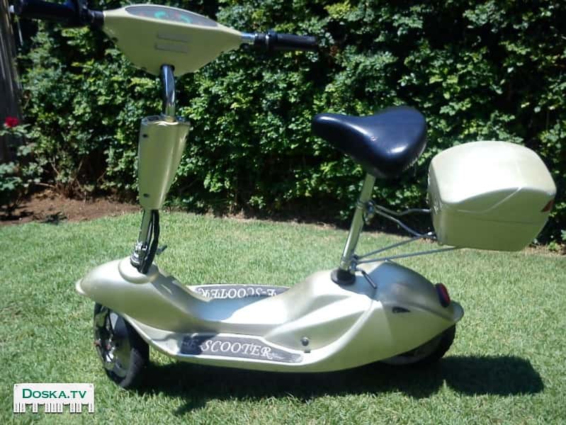 Улучшенный электрический скутер !!!