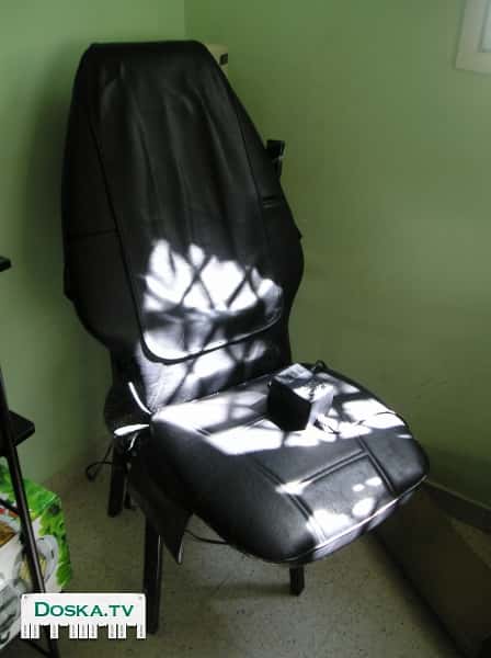 Массажная накидка на кресло, 3режима шиацу