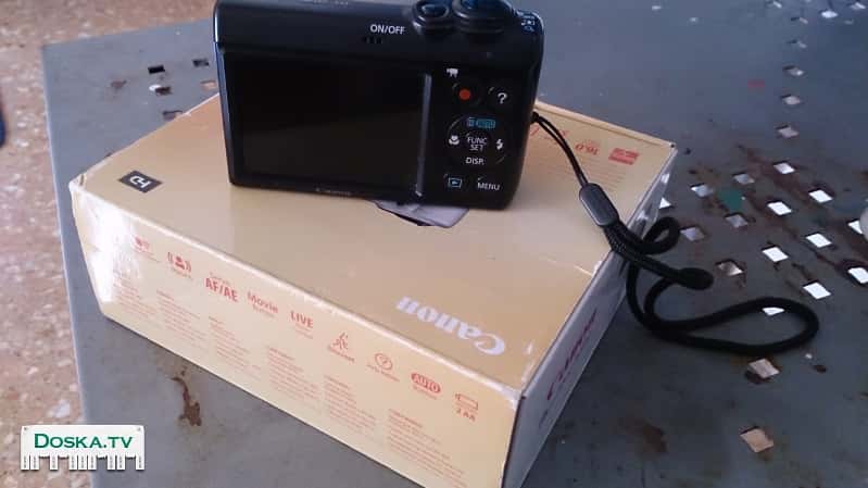 Фотоаппарат Канон,в отличном состоянии,с коробкой. 16 mega pixels  5x