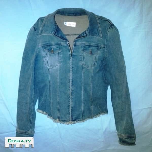 Джинсовая куртка от Mango. XL от Mango это скорее обычный