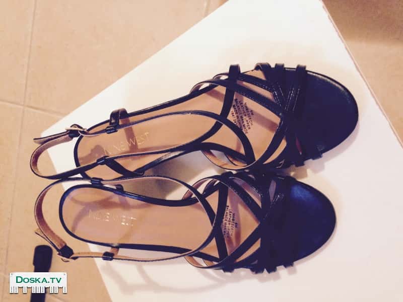 Продаются женские кожаные босоножки Nine West, надеты один раз(не подошли