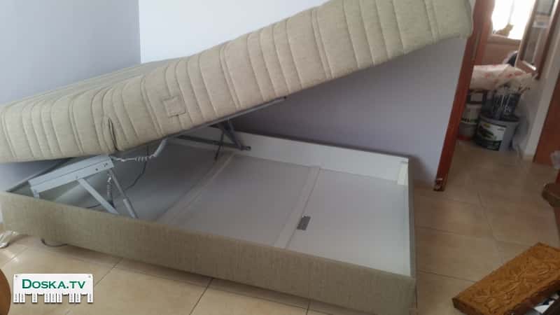 Кровать 200/140 с ящиком для белья электро подъем изголовья, в