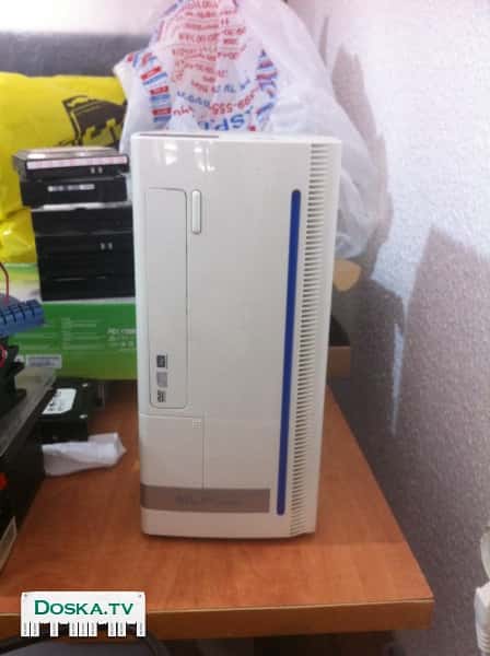 Двух ядерный компьютер в хорошем состоянии. Установлен windows 7