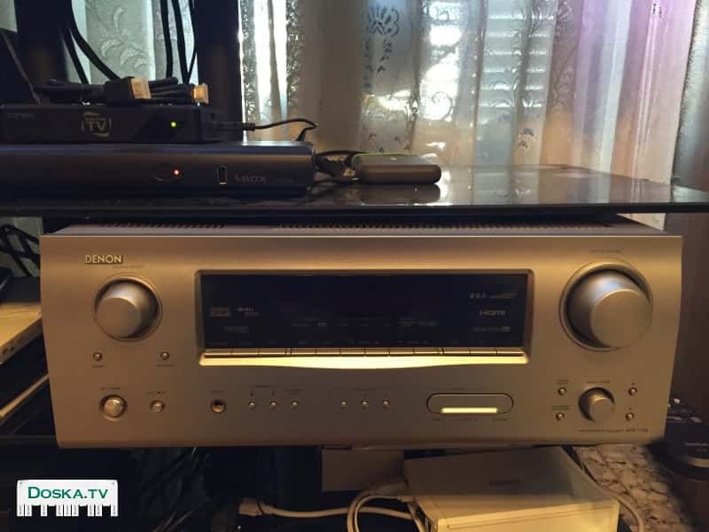 систему домашнего кинотеатра denon avr 1708 :7каналов по 110ват( пульт,