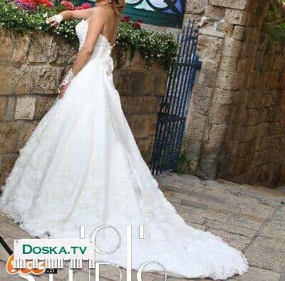 2 потрясающие свадебные платья, кружевные аппликации ручной работы с камнями