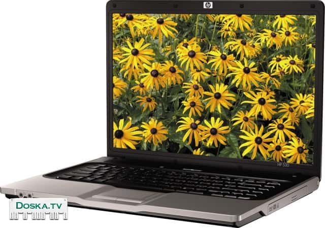580 шек. В отличном рабочем состоянии ноутбук hp530 15.6"