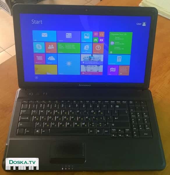 За 700 шекелей  ноутбук 15.6" LENOVO G550 с батареей