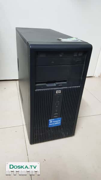 компьютер, фирмы HP в хорошем состоянии, двухъядерный процессор, E6300 CORE2DUO.