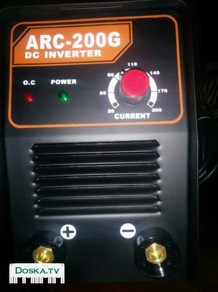 Новый электронный сварочный аппарат. 200А