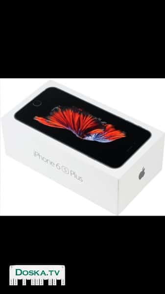 Новый Айфон 6s плюс Черного цвета 64 гига памяти.