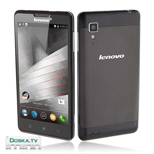 Lenovo P780 смартфон MTK6589 четырехъядерных процессоров андроид 4.4, 5.0 дюймов