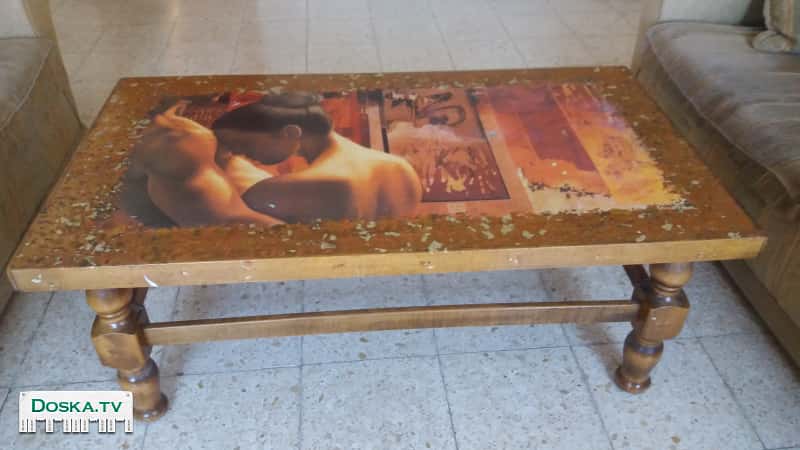 Журнальный столик дерево, размер 120Х70  100шек т. 0523382393 Елена