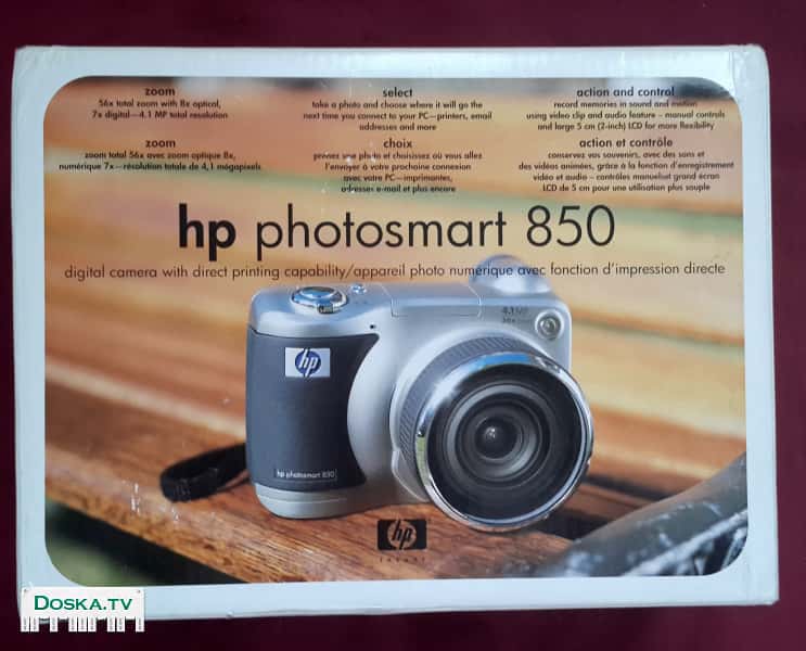 Фотоаппарат HP Photosmart 850 Новый в коробке. Не использовался. Все