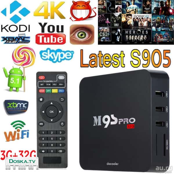 Бесплатное ТВ. Несколько сотен каналов. ТВ Приставка на система андроид