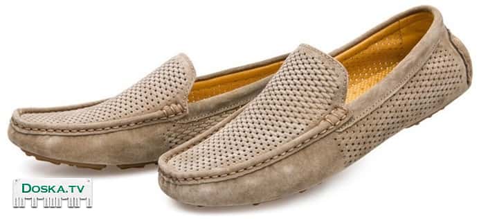 Продаются новые мужские мокасины.  Натуральная кожа.  Производство Китай.