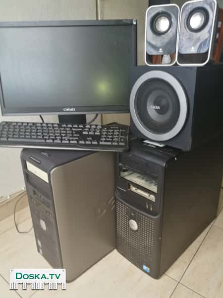 Сервер Dell PowerEdge T100 Dual-Core 3000,4GB/250GB+Dell OptiPlex GX520 2GB/160GB+SOLIDWORKS12!!! POWEREDGE-машина