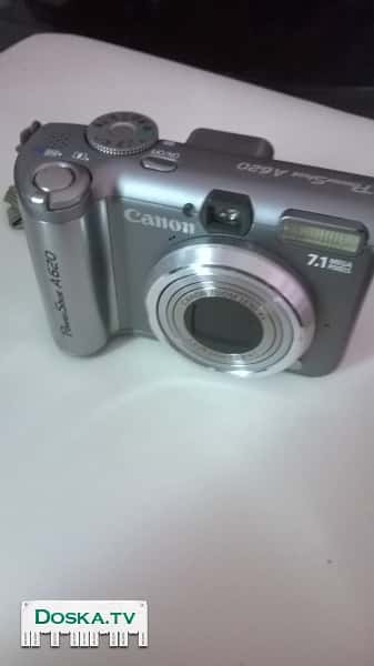 Надежная камера-фотоапарат -кенон-  350-400шек. В придачу - чехол шнуры