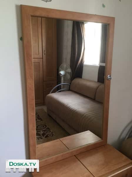 ! настенное зеркало, в деревянной раме, размер - 80см на