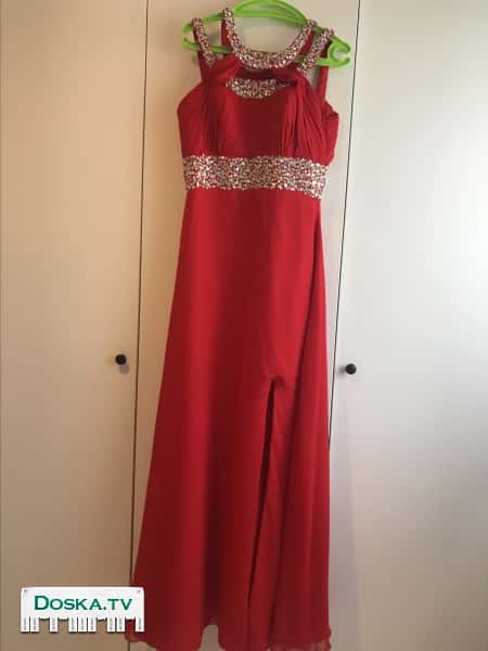 длинное платье