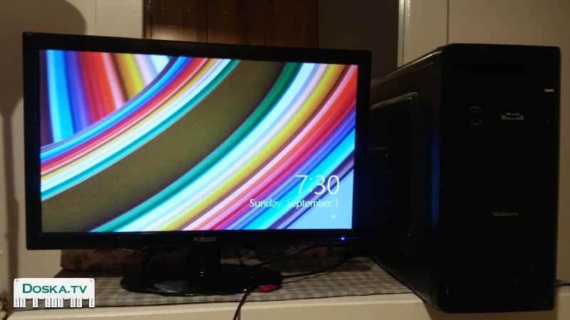 Без мышки и клавиатуры.