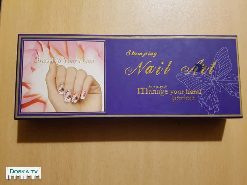 Отдам за шоколадку набор для маникюра