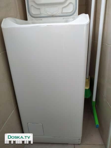 Стиральная машина elektrolux, верхняя загрузка, плавное открывание створок, изготовлена во