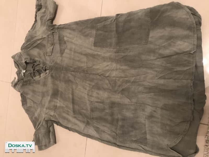 Рубашка( туника) размер s-m в хорошем состоянии