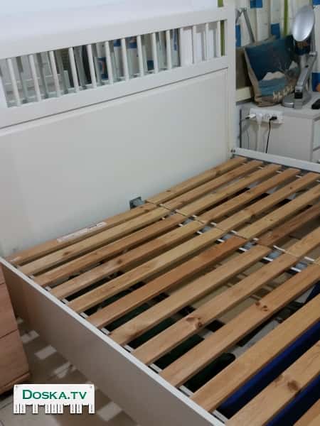 Кровать Ikea Hemnes двухспальная Вместо 1495 вы забираете за 200.