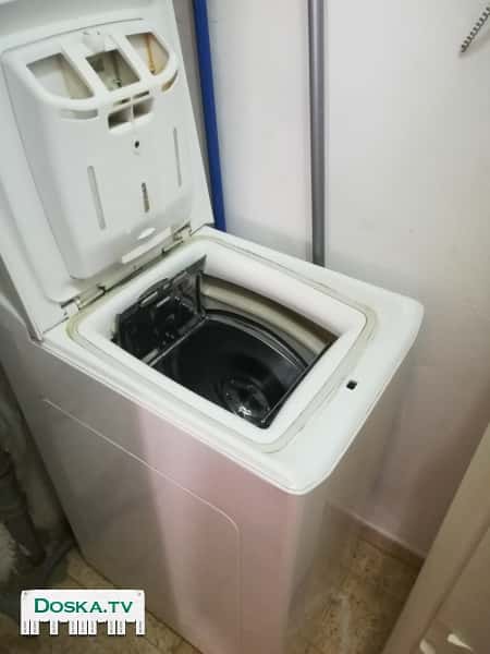 Вертикальная загрузка, на 6 кг., хорошее состояние