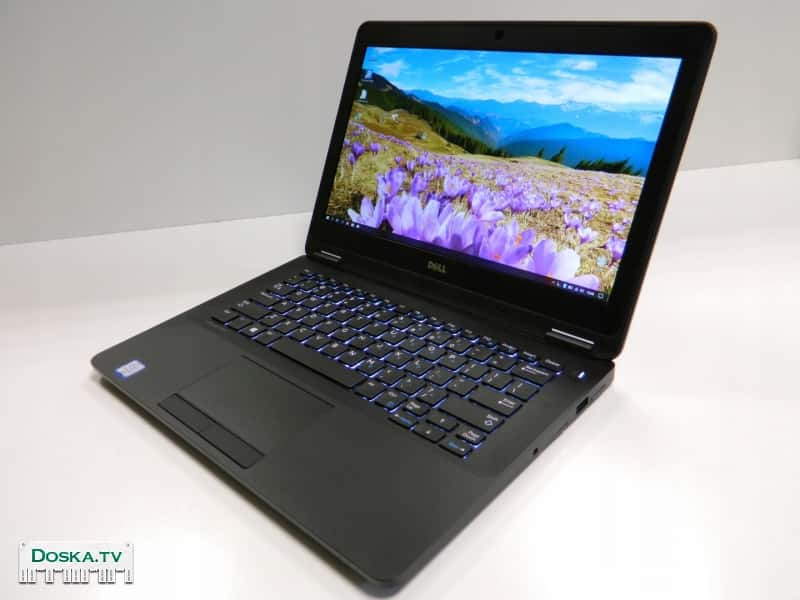 бизнес-ультратбук Dell Latitude E7270 Экран 12.5 дюймов. Intel Core-I5 6300U